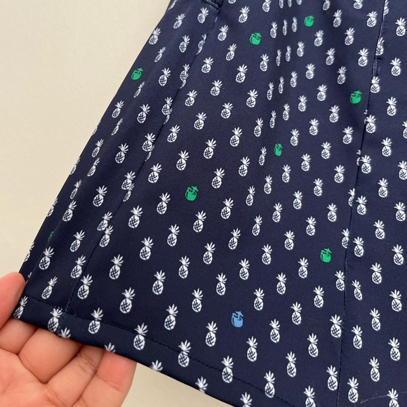 Ralph Lauren RLX Pineapple Golf Printed A-Line Skirt Skort - Picture 5 of 10